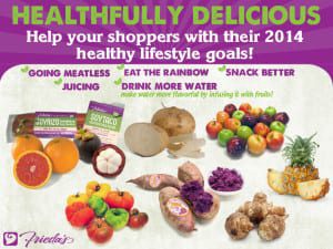 Frieda's Specialty Produce - Healthy Eating 2014