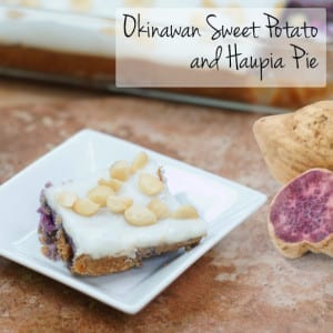 Frieda's Specialty Produce - Okinawan Sweet Potato and Haupia Pie