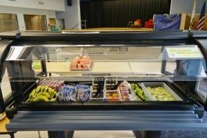 Frieda's Specialty Produce - Let's Move Salad Bar to School Donation - Oak Middle School - Los Alamitos, California
