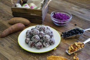 Frieda's Specialty Produce - Purple sweet potato power bites