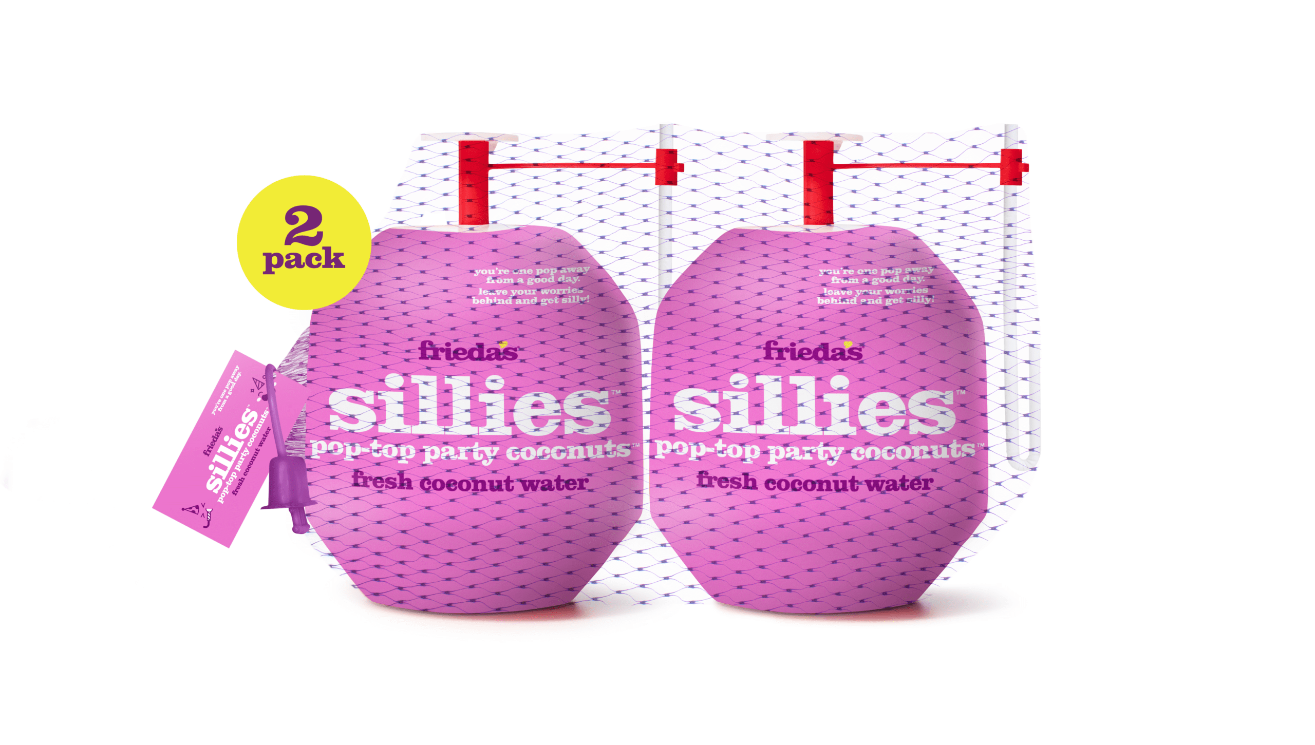 Sillies™ Pop-Top Party Coconuts™ Image